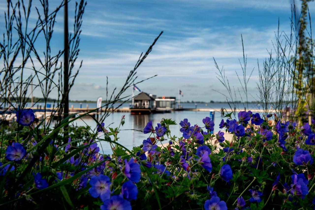 Welcome In - Houseboat 'Elysium' Met Eigen Aanlegsteiger Sneek - Offingawier Ngoại thất bức ảnh