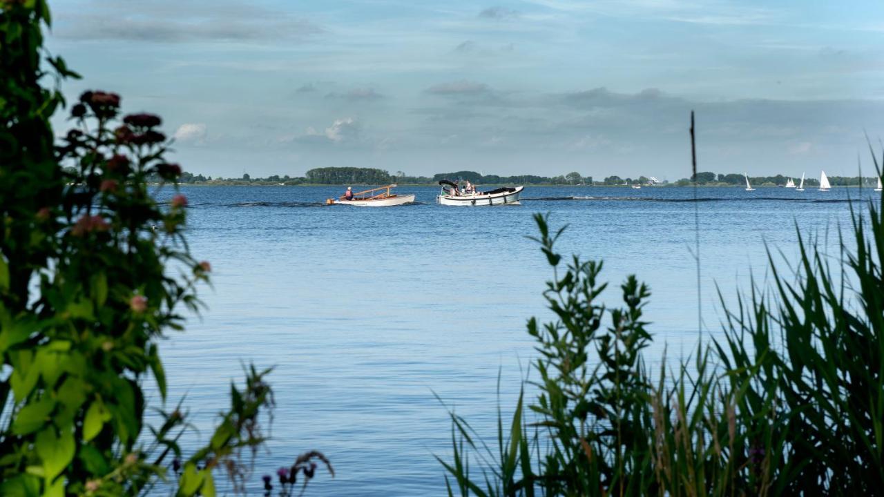 Welcome In - Houseboat 'Elysium' Met Eigen Aanlegsteiger Sneek - Offingawier Ngoại thất bức ảnh